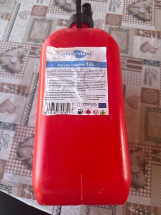 Bidón de Gasolina Homologado 10L Plasvidavi
