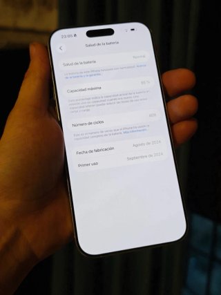 iPhone 16 Pro Max 512GB Blanco como nuevo
