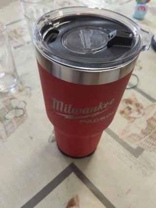 Termo Milwaukee PACKOUT Rojo