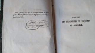 1845 AMÉRICA CONQUISTA antíguo