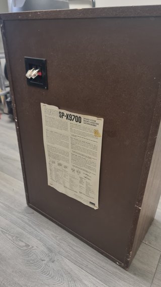 Altavoces Sansui SP-X9700