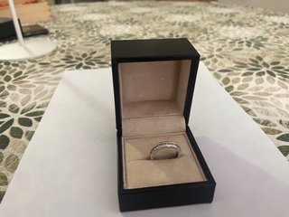 Anillo Bvlgari Oro Blanco Diamantes