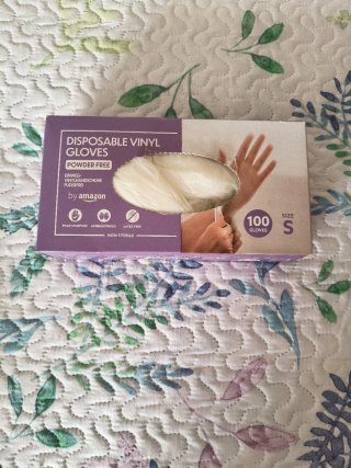 Guantes de Vinilo Desechables Talla S (100 uds)