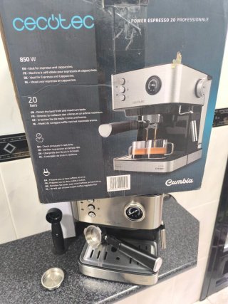 Cecotec Cafetera Express Power Espresso 20 Profess