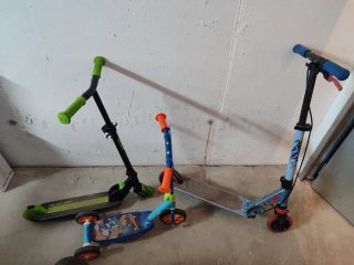 3 Patinetes infantiles