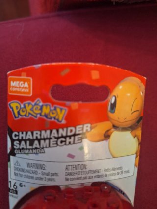 Mega Construx Pokémon Charmander Salameche Glumand
