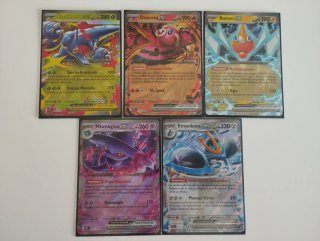 🇪🇸Cartas Pokémon doble raras de fuego
