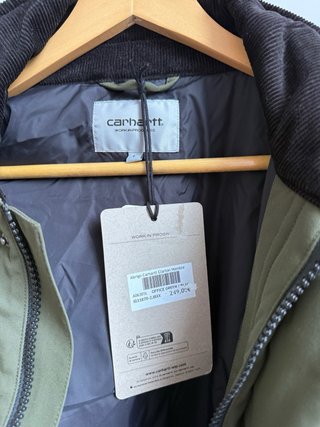 Abrigo Carhartt WIP Clarton Verde Talla L