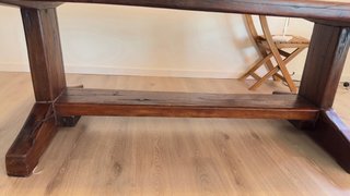 Mesa de Madera Maciza de Traviesas