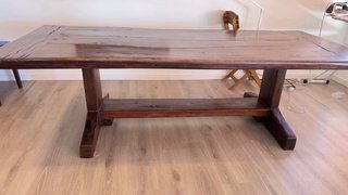 Mesa de Madera Maciza de Traviesas