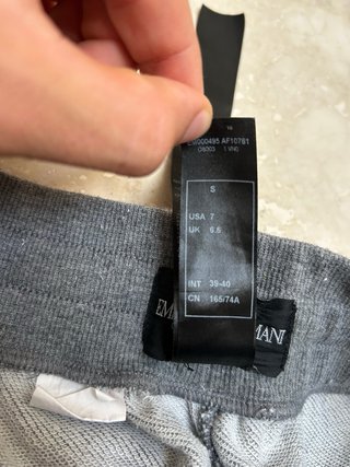 Pantaloncini Emporio Armani Grigio