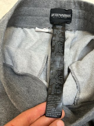 Pantaloncini Emporio Armani Grigio