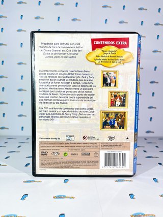 DVD Disney Channel: Hotel Doce e Hannah Montana