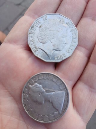 Set di 4 monete commemorative