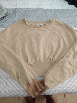 Jersey Bershka Beige Talla S