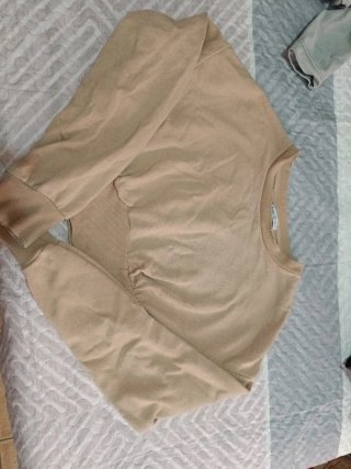 Jersey Bershka Beige Talla S
