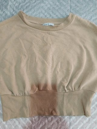 Jersey Bershka Beige Talla S