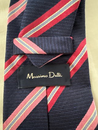 Corbata de seda Massimo Dutti