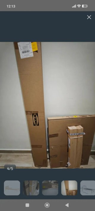 Cama infantil Ikea Sniglar sin abrir. Con somier