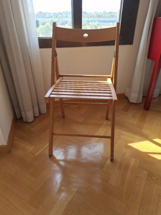 Sillas Plegable de Madera