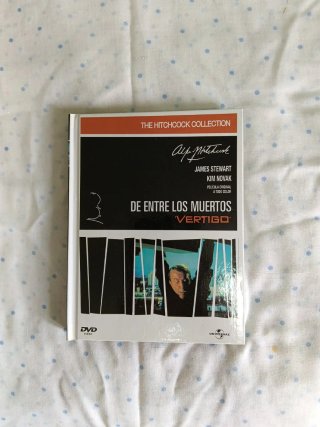 DVD+Libro "VERTIGO" Colección Hitchcock