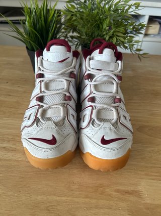 Nike Air More Uptempo Blancas y Rojas