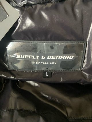Chaqueta Supply & Demand Negra