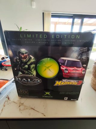 Xbox Clásica Edición Limitada Halo con Caja