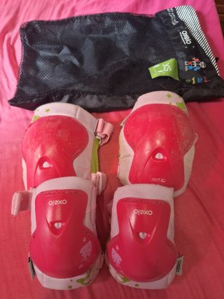 Set de Protecciones Patinaje Oxelo Talla XS