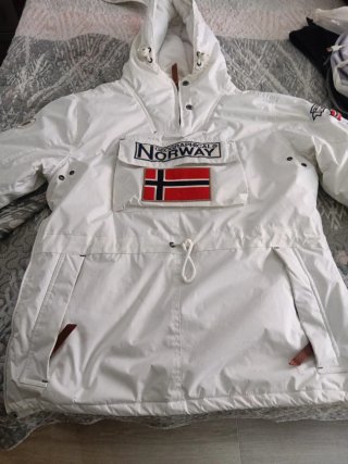 Chaqueta Geographical Norway Blanca