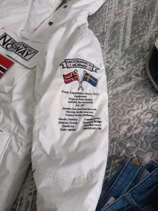 Chaqueta Geographical Norway Blanca
