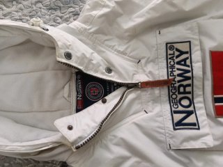 Chaqueta Geographical Norway Blanca