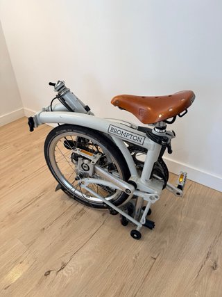 Brompton M6L 6 velocidades + Brooks | Muy cuidada
