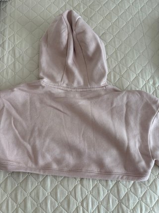 Sudadera Corta Cardio Bunny Rosa