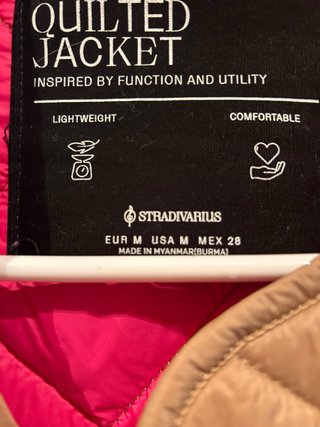 Chaqueta acolchada Stradivarius