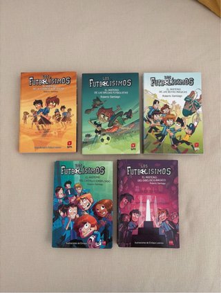 Pack 5 libros “Los futbolisimos”