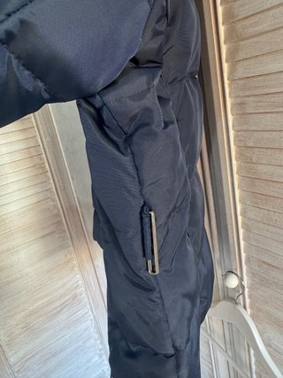 Chaqueta Zara azul acolchada