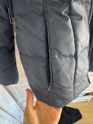 Chaqueta Zara azul acolchada