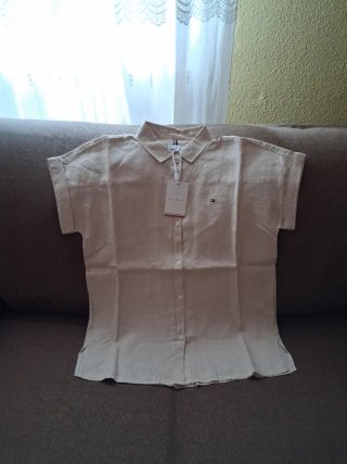 TOMMY HILFIGER ORIGINAL, CAMISA LINO MUJER
