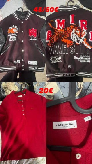 Ropa sport juvenil, apartir de 20 euros.