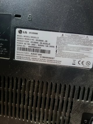 LG 37LG5000 TV 37