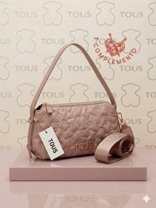 Bolso Tous Beige Corazón Dorado