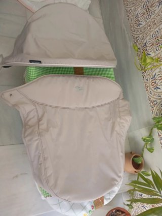 Carrito Bebecar con sillilla, capazo  y portabebés