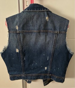 Chaleco Vaquero Zara