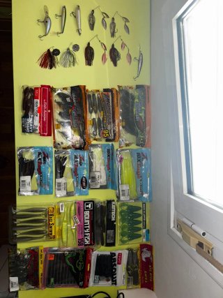 Lote señuelos pesca Black Bass indivisible