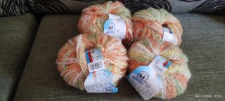 4 Ovillos de Lana Baccara 50g