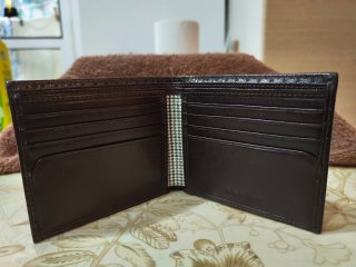 Cartera billetero Piel marca Pedro del Hierr