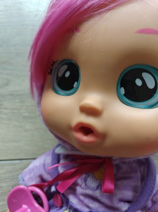 Muñeca Bebé Llorón Rosa