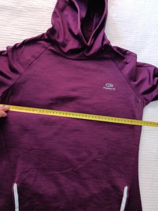 Sudadera Deportiva Kalenji Morada de mujer