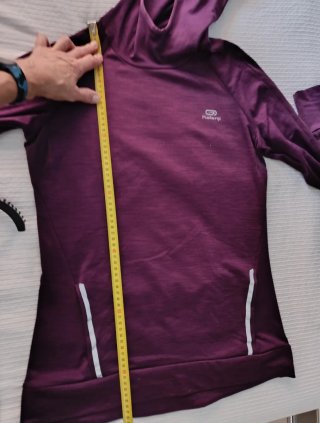 Sudadera Deportiva Kalenji Morada de mujer